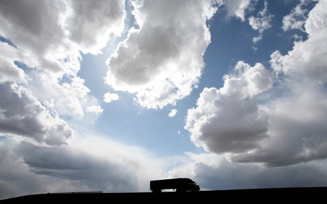 Truck stop image